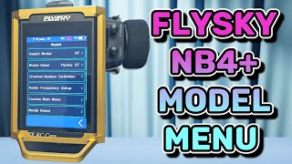 Flysky NB4+ Model Menu guide