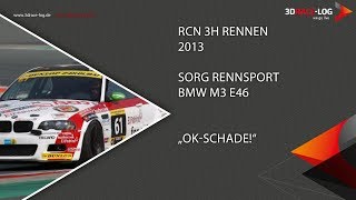 OK, schade......Crash BMW M3 RCN 3H Rennen 2013