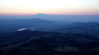 alba verso l'etna con suoni della natura