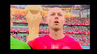 Denmark National Anthem (vs Tunisia) - FIFA World Cup Qatar 2022