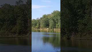 Strahl Lake, Brown County State Park, Nashville Indiana.