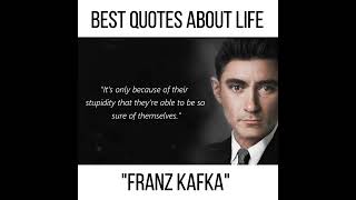 Franz kafka's Quotes which are better known in youth to not to Regret | quotes #quotes #motivation