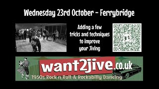 Want2jive Wednesday Class 23rd October 2024