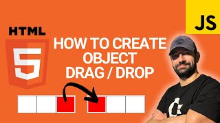 How to create Drag & Drop event using HTML and Javascript