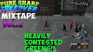 VOL.2 THE BEST PURE SHARPSHOOTER IN ALL OF NBA 2K18! SOMEBODY STOP ME BEST SHARPSHOOTER BUILD