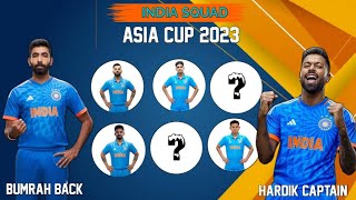 India's Asia Cup Squad 2023 🤩 | #trending #cricket #happybirthdaymsdhoni