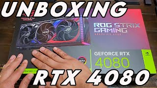 Unboxing RTX 4080│Asus Strix