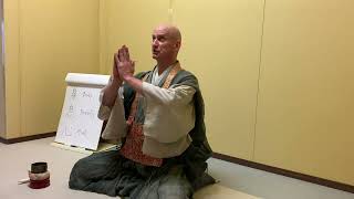 Tuning body, breath and mind - zazen workshop at @CrossPhysiobyDidierHartmann