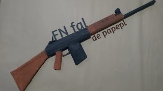 Como hacer una FN fal de papel