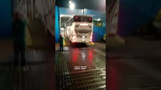 ARMADA INDAH MASUK KAPAL❗GO TO SUMATERA ❓ #busaceh #aceh #shortviral #acehbuslovers