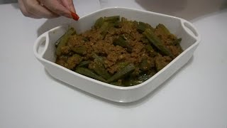 भिंडी कीमा | Bhindi Qeema