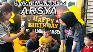 Ulang tahun ke 4 Arsya