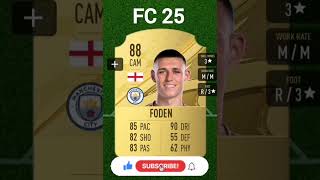 Phil Foden fifa card😯 #shorts