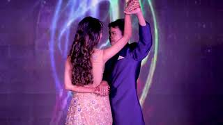 Couple Dance | Thinking out loud | Nimisha and Sanjay Sangeet #AajDinHaiSaNi