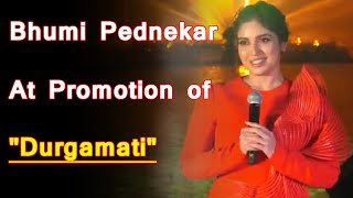 Bhumi Pednekar At Promotion Of Durgamati