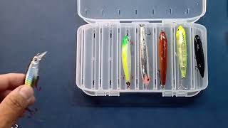 Unboxing estojo dupla face Albatroz Fishing H569.