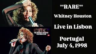 08 - Whitney Houston - Diana Ross Medley (ICO, EL, ANMHE, TB) Live in Lisbon, Portugal 1998 *Rare*