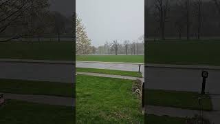 Possible tornado in Portland, MI today