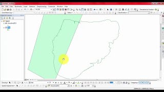 How to extract features using clip tool in Arcgis