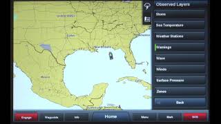 How to display weather watch boxes | Garmin | SiriusXM Marine