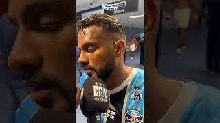 Após a vitória sobre o Atlético-GO, Reinaldo falou da importância da vitória do Grêmio.