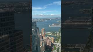 A Bird's Eye View of NYC: 360° Panorama from the World Trade Center #worldtradecenter #manhattan