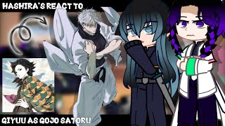 Hashira's React To Giyuu as Gojo Satoru ||GachaClub|| ||Demon Slayer||