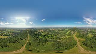 Worcestershire UK -  The Malvern Hills 360° Panorama