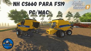 Liberação da New Holland CS660 FS19 para (PC/MAC).