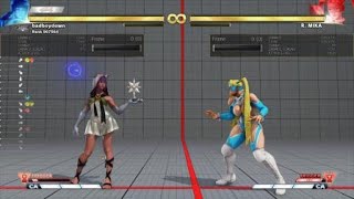 STREET FIGHTER V: Menat reversal button VT1 conversion