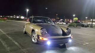 1974 Porsche 911 Targa v8 Night in National City