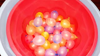 Balloon Asmr - Fun Water Balloons Pop part 27!!! balloon pops #satisfying    #funny #asmr