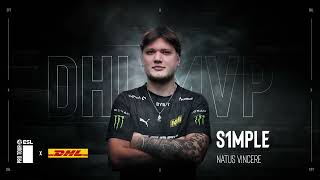 s1mple gets the mvp despite loosing the final vs FaZe