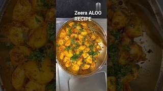 ZEERA ALOO DUM RECIPE / potato recipe #zeeraaloo #potatorecipe #shorts #short #ytshorts #youtubeshor