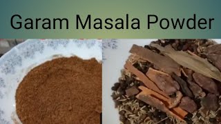 Homemade Garam Masala Powder recipe by cooking with shabana