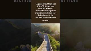 The Great Wall of China 'Biocrusts'  #firsttime #greatwallofchina  #breakthrough   #archeology