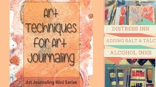 Art Techniques for Art Journaling