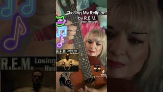 How to Play “Losing My Religion” Short Version by R.E.M. #easyguitartutorial