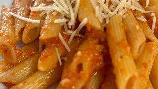 Pasta with Roasted Red Pepper Pesto