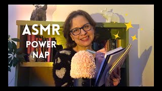 ASMR 15 Minute Power Nap #6 😴💤 Soft Sounds for Sleep (writing sounds, gentle tapping, soft whispers)