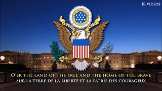 Hymne national des États Unis (EN/FR paroles) - USA Anthem (French)