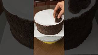 Chocolate cake decoration idea #shorts