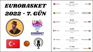 EuroBasket 2022 7. Gün (İspanya Maçı ve Larkin)