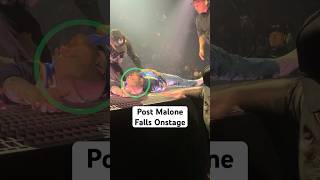 Post Malone Falls Into Hole Onstaged…