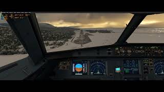 BUTTER landing TROMSO Fenix A320 IAE 2500