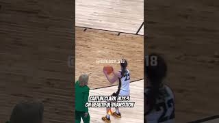 Caitlin Clark finishes the beautiful sequence #caitlinclark #basketball #wnba