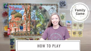 Red Cathedral | How to Play| Playthrough  | Family Board Game | Solo Board Game