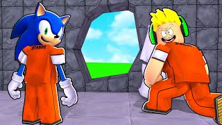 Sonic MUST Escape Prison In ROBLOX