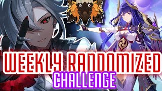 RANDOMIZED TEAMS VS WEEKLY BOSSES (ft. skill issues) || Genshin Impact