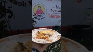 Nasi pecel mbok yem, di puncak hargo dalem #lawuviacetho